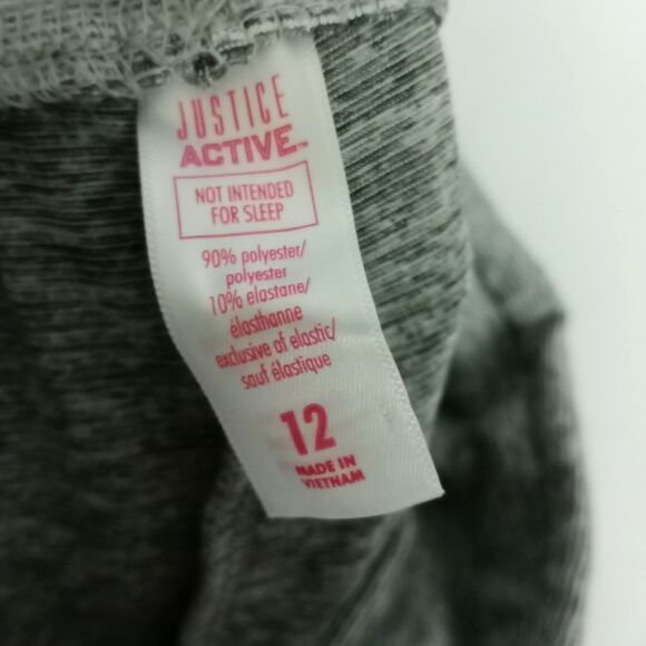 ⭐ Justice Active Girls Stretch High Rise Workout Yoga Athletic Leggings - Picture 5 of 5